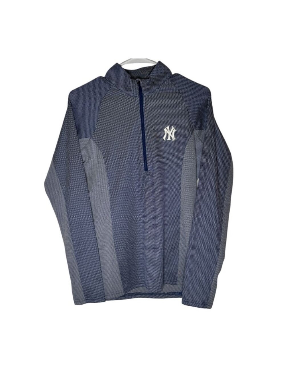 Antigua Women's New York Yankees NY Quarter Zip Pullover Size M